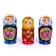 Matryoshka 3 in 1, painted, mix