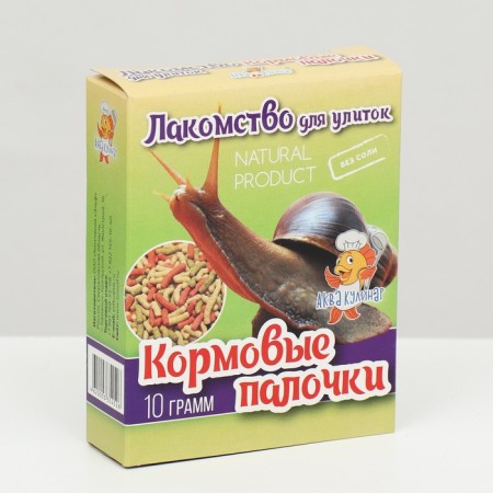 Class for snails "Feed sticks", 10 g
