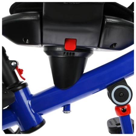 Three-wheeled bicycle Micio Velocet +, Wheels EVA 10 "/8", Dark blue color-8