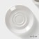 Set of Porcelain Magistro Basic Bistro, 4 objects: 2 cups 200 ml, 2 saucers d = 15 cm, white color