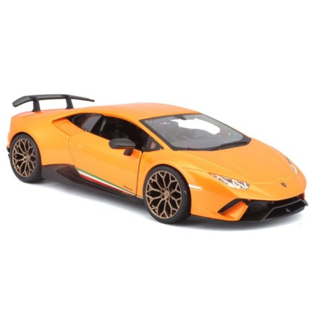 BBURAGO Lamborghini Huracan Performante, Die-Cast, 1:24, Orange color-8