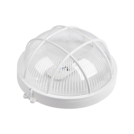 LED LED lamp, 8 W, IP54, 6500K, 220 V, plastic, white