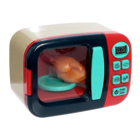 Household appliances "Microwave oven", light, a plate spin, with accessories-1