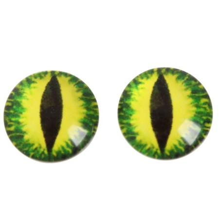 Eyes, set 14 pcs., Size: 1.4 cm-1