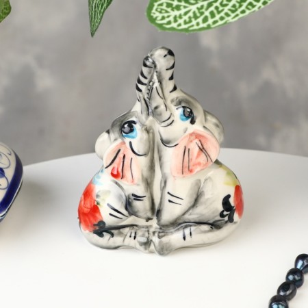 Souvenir "couple", gzhel, color, 10x8.5 cm
