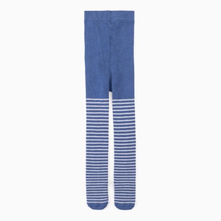 Pantyhose children's kaftan "strip" 116-122 cm, blue-1
