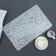Serving napkin on the table "Flower patterns", 42 × 28 cm, white color
