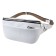 Waist bag, lightning department, adjustable belt, white color