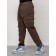 Cargo jeans men, size 46-48, brown color