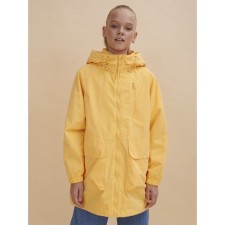 Vetrovka for girls, height 122 cm, yellow color