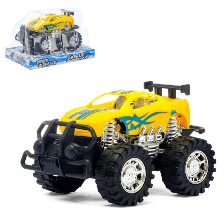Inertial machine "Racing Jeep", Mix colors