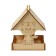 DIY wooden feeder for birds "Tiger", 15.5 × 15 × 18.5 cm, Greengo