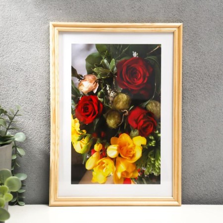 Photo frame 21x30 (3N92) colorless (plastic screen)