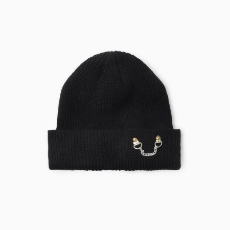 Women's hat minku, black color, rr 56-58-4