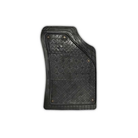 Car carpet rugs, 3 subjects. Skyway, polyurethane, removable rear carpet with a jumper, black S01702008-1