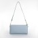 Bag Women's Cross-Bodi with a zipper, blue color