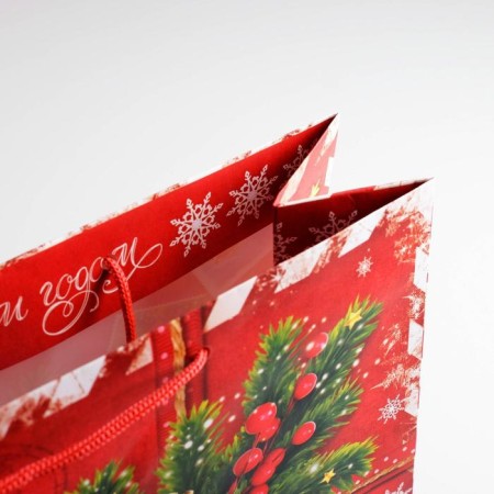 Laminated vertical “Gift from Santa Claus”, 31 x 40 x 11.5 cm, New Year-2