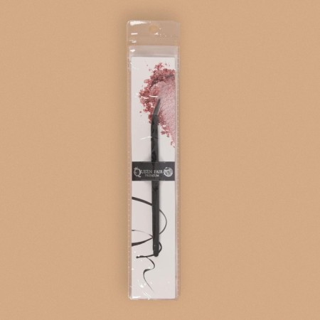 Premium Brush makeup, thin, bilateral, 13 cm, black color-4