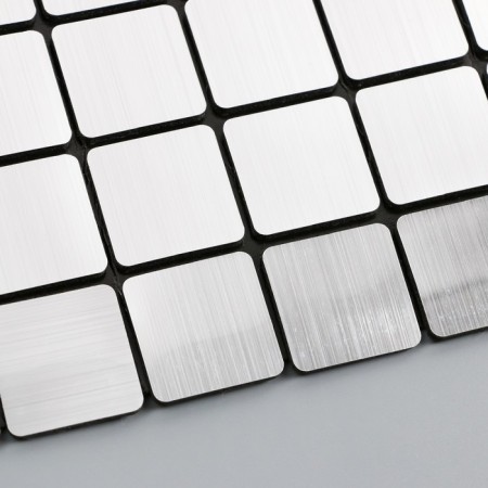 Interior sticker "cells" silver 30x30 cm-2
