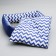 Sygn-Zag Lynchik, 55 x 45 x 15 cm, blue