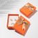Gift box for the set "Contrast" 7 × 9, Orange color