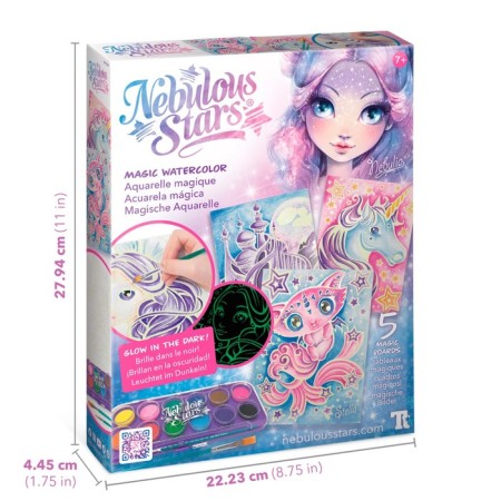 Nebulous Stars Nebulia drawing “Magic Watercolor”-8