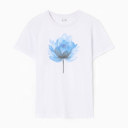 T -shirt female, white color, size 54-4