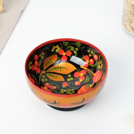 Saladnik, Small, 11 × 6 cm, Khokhloma-7