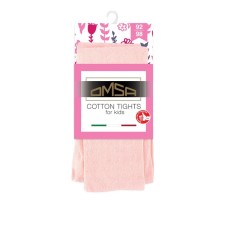 Колготки детские OMSA kids Collant 12A11-2 с ажурным рисунком Rosa Chiaro, размер 116-122