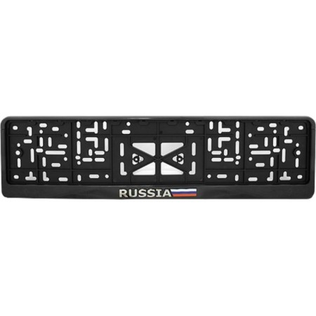 Frame for the car number "Russia", black-1