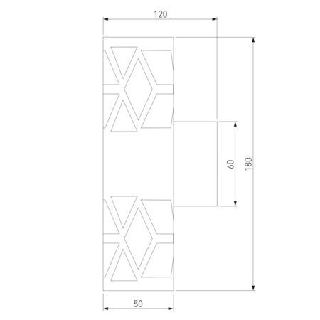 Interior backlight ELEKTROSTANDARD, FANC LED 6 W, 180x50x82 mm, IP20, black color-4
