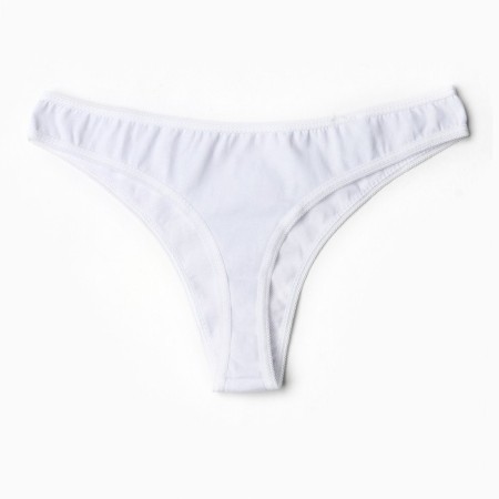 Cowards women's thongs, white color, size 46-2