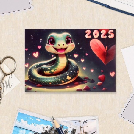 Pocket calendar "Symbol of the year - 3" Mix 2025, 7 x 10 cm-3