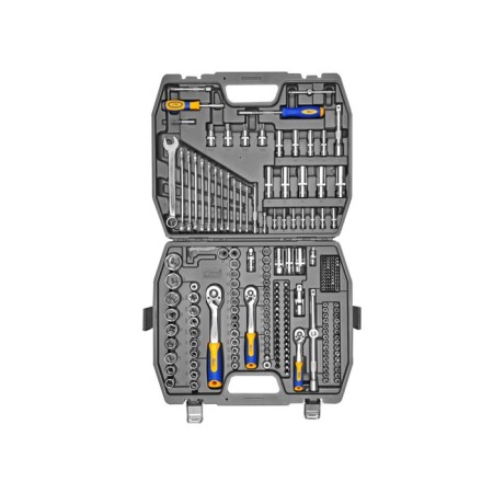 The instrument set Kraft KT700684, 1/2 ", 3/8", 1/4 ", 218 items, case