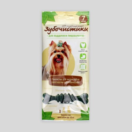 Dentist "rustic goodies" for dogs of small breeds, mint, 60 g