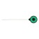 Winter fishing rod "Sports" Us-4, whip polycarbonate, green color