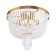 Freya FR1008CL-06BS Ornament, 460x460x400 mm ceiling lamp, E14, 6x60W, brass color