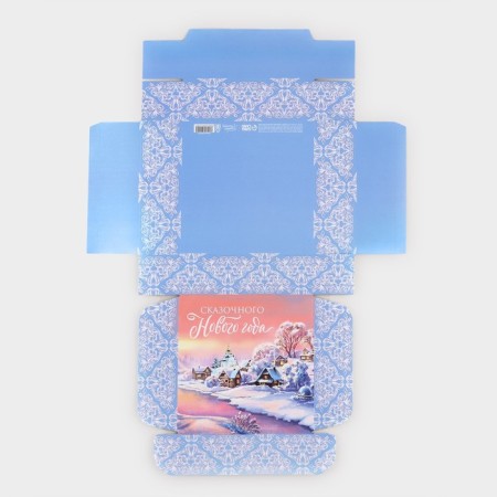 Folding box "Winter Tale", 16.5 × 16.5 × 5 cm-6