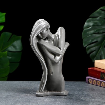 Figure "Girl Riddle" Gray Stone, 28cm