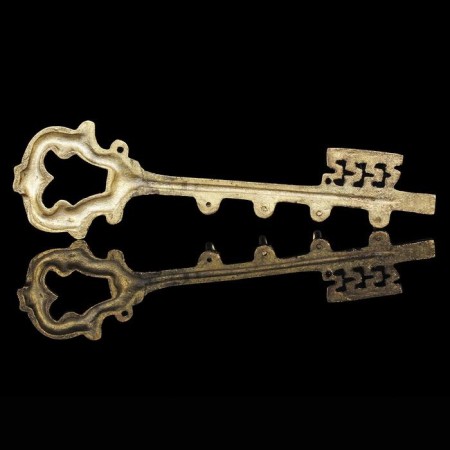 Key Key "Cey" Brass 20x5.5x2 cm-3