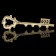 Key Key "Cey" Brass 20x5.5x2 cm