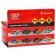 Metal machine Renault Duster, 12 cm, opening doors, inertial, black color