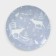 A set of porcelain plates "Winter Forest", 6 objects, d = 24 cm, mix