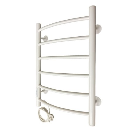Electric towel "Sanprise" Classic P6, 400x600 mm, left, white-1