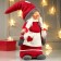 Interior doll "Grandma in a red outfit, with a heart on the apron" 52x12x18 cm