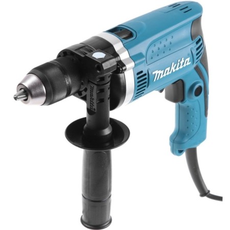 Shock drill Makita HP1631K, 710 W, BZP 13 mm, 3200 rpm, AL Reducer, case-2