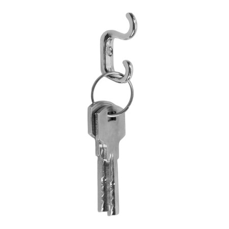 Hook furniture tundra TKD010, two -rod, chrome, 10 pcs-1