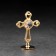 Souvenir "Cross", small, on a stand, with crystals, 4.5x2x6 cm