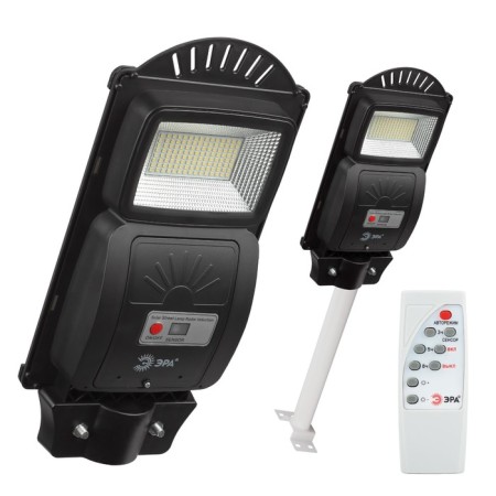 Console lamp era on a sunny battery with a motion sensor -ip65, 20W, 400lm, 5000k, black-7