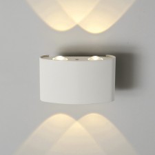Elektrostandard lamp, 4 watts, LED, 3000K, 290 lm, IP54, wall, Techno 1555 LED White